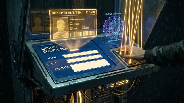 网赌网站 赛博身份认证终端界面